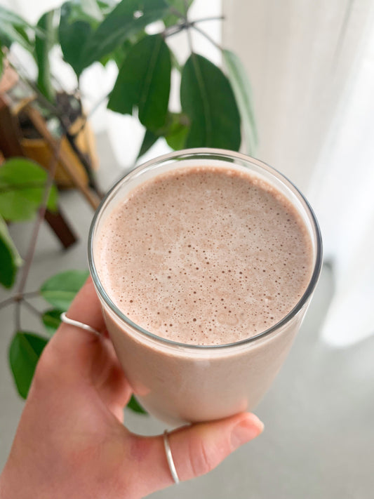 chocolate banana smoothie