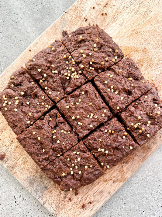 Buckwheat Olive Oil Brownies