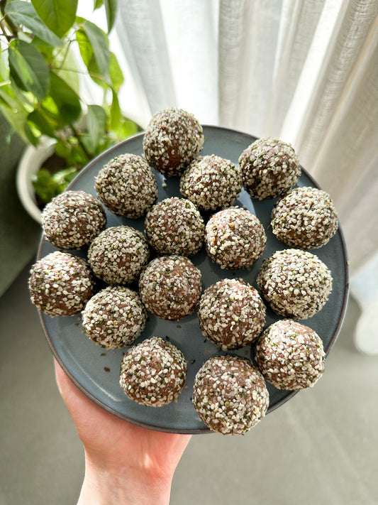chocolate protein balls