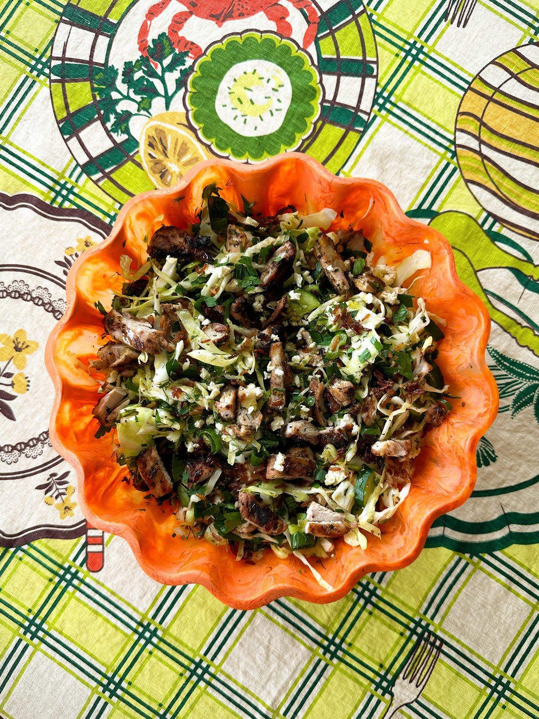 Chicken + Crispy Rice Salad